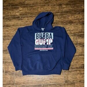 Bubba Gump Shrimp Co. Edmonton Navy Graphic Hoodie - L